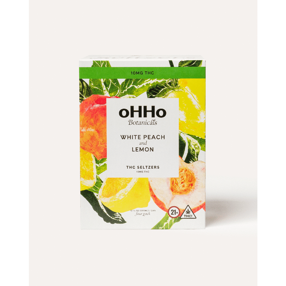 oHHo THC 10mg White Peach and Lemon