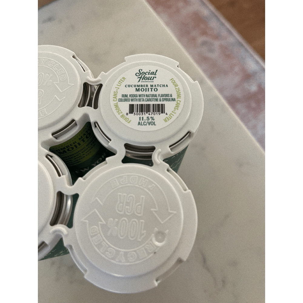 Social Hour Cucumber Matcha Mojito