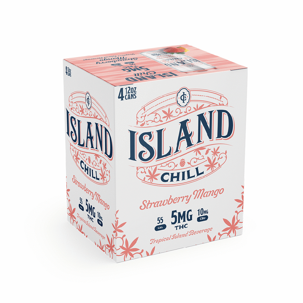 Island Chill THC 5mg Strawberry Mango
