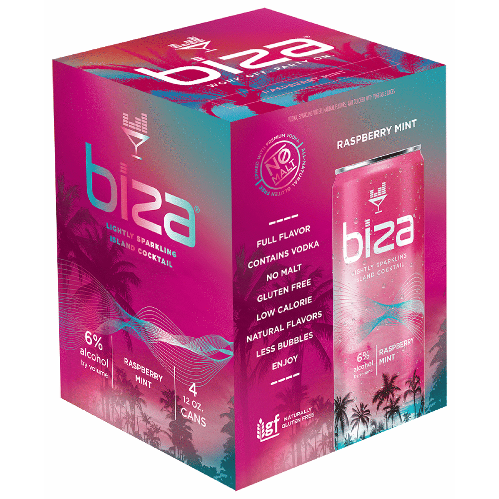 Biza Cocktails Rasberry Mint