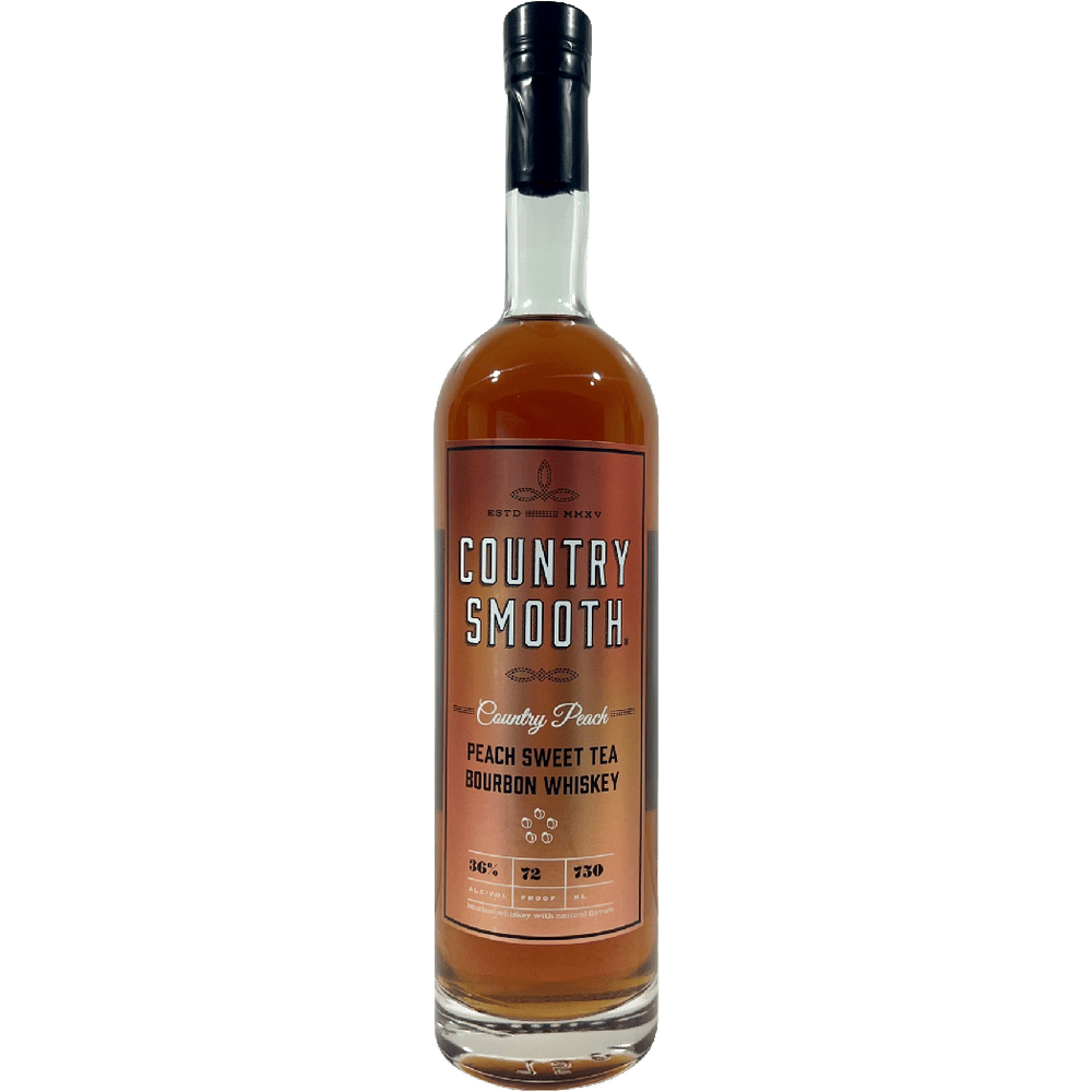 Country Smooth Peach Sweet Tea Bourbon Whiskey