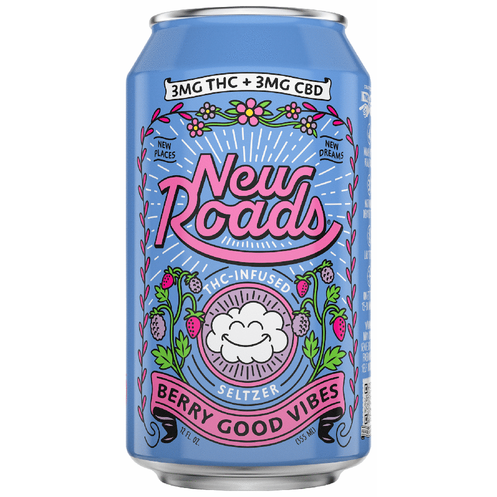New Roads THC 3mg Berry Good Vibes CT