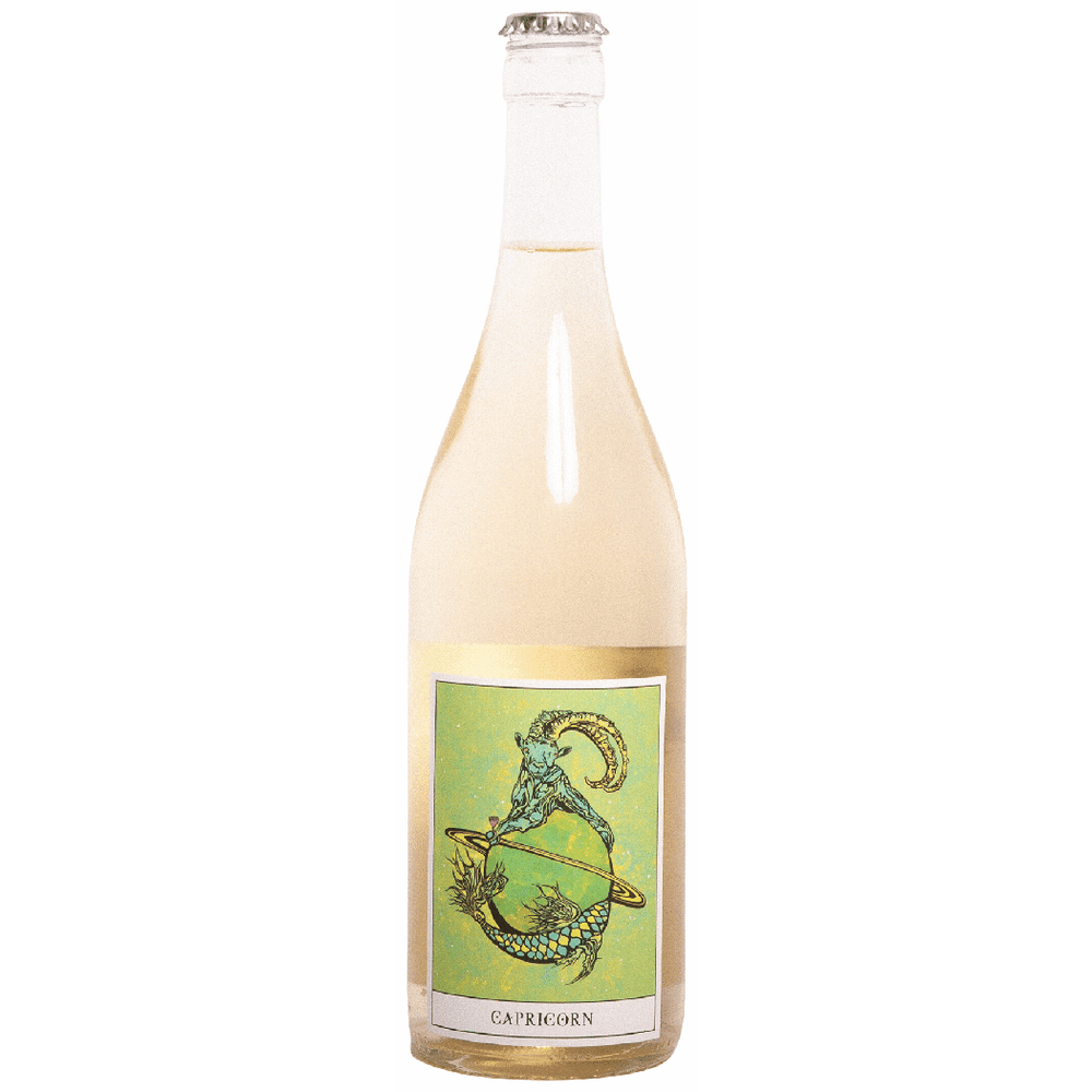 Sun Moon Rising Capricorn Bubbly White