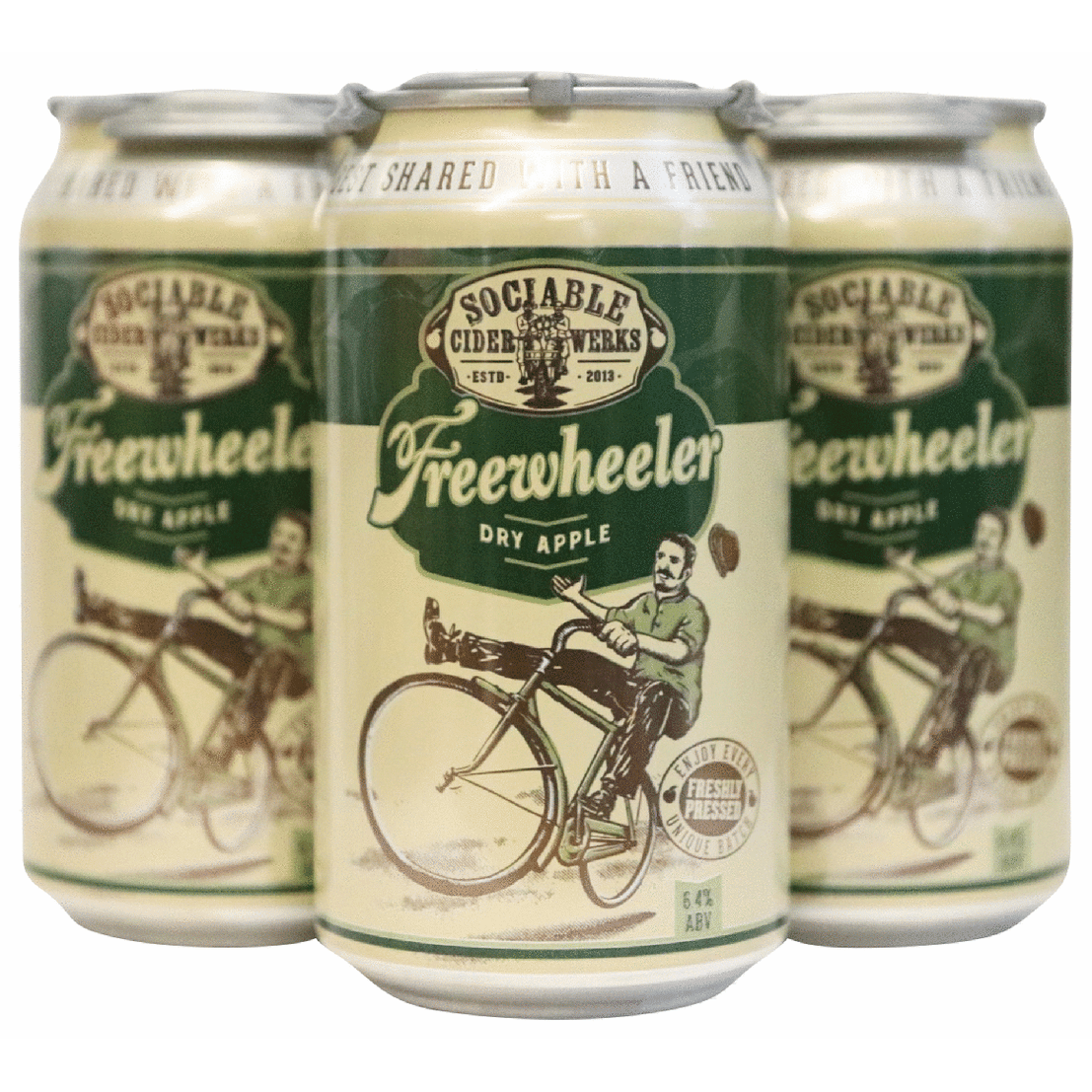 Sociable Cider Freewheeler Dry Apple