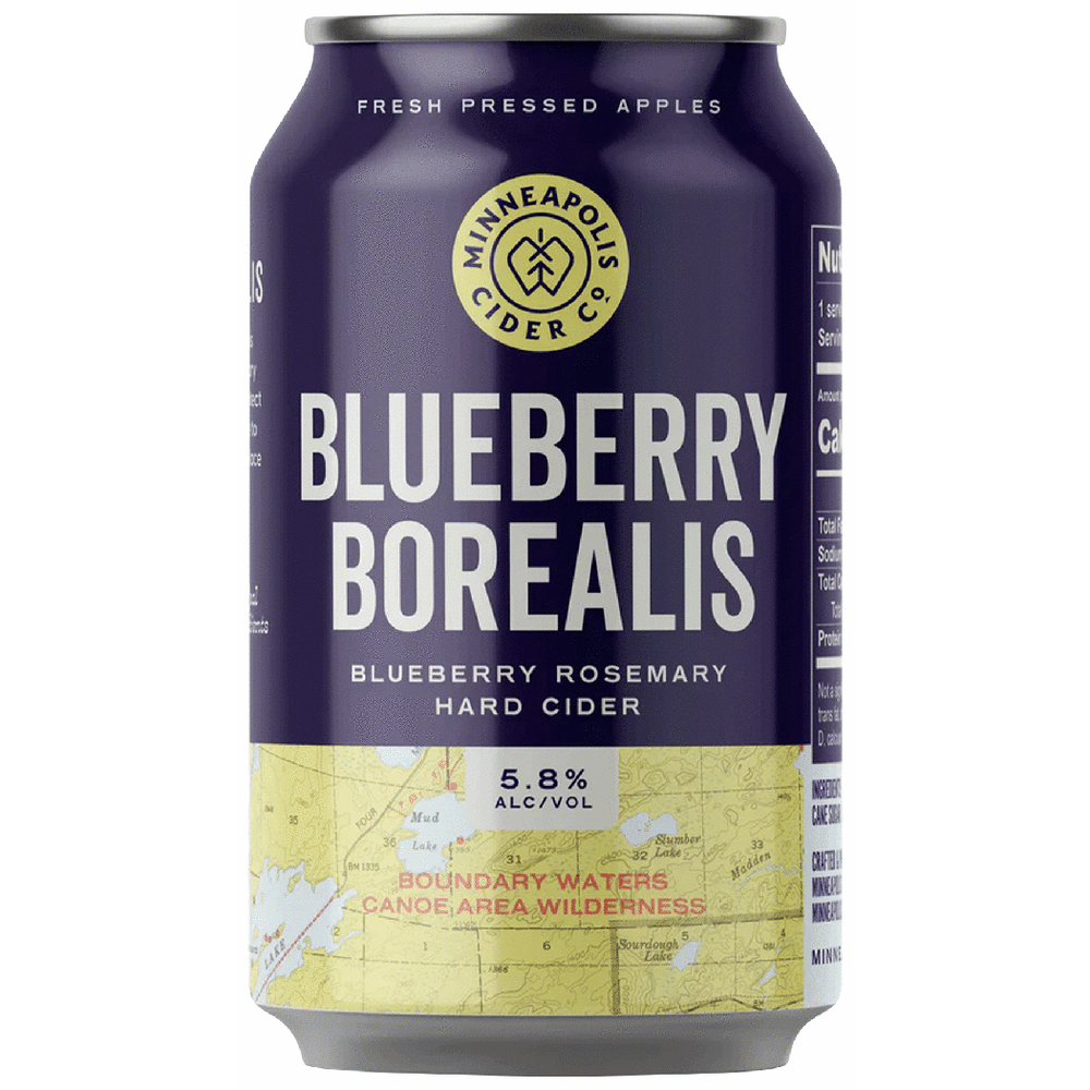 Minneapolis Cider Blueberry Borealis