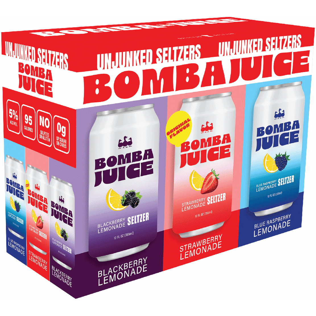 Gray Duck Bomba Juice Variety Pack