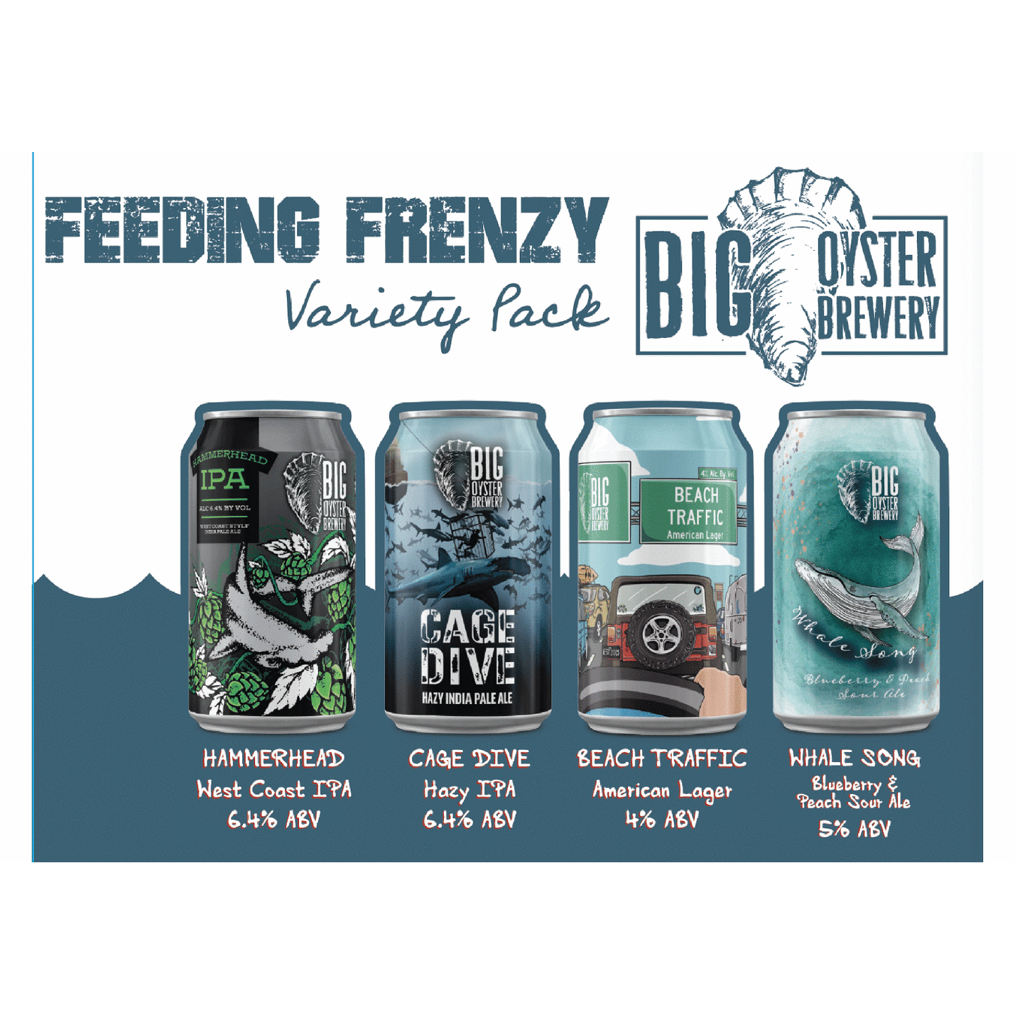 Big Oyster Feeding Frenzy Pack