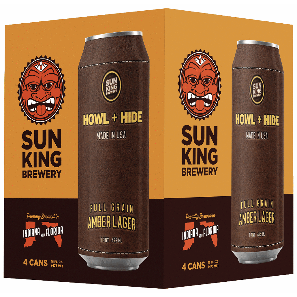 Sun King Howl + Hide Full Grain Amber | Total Wine & More