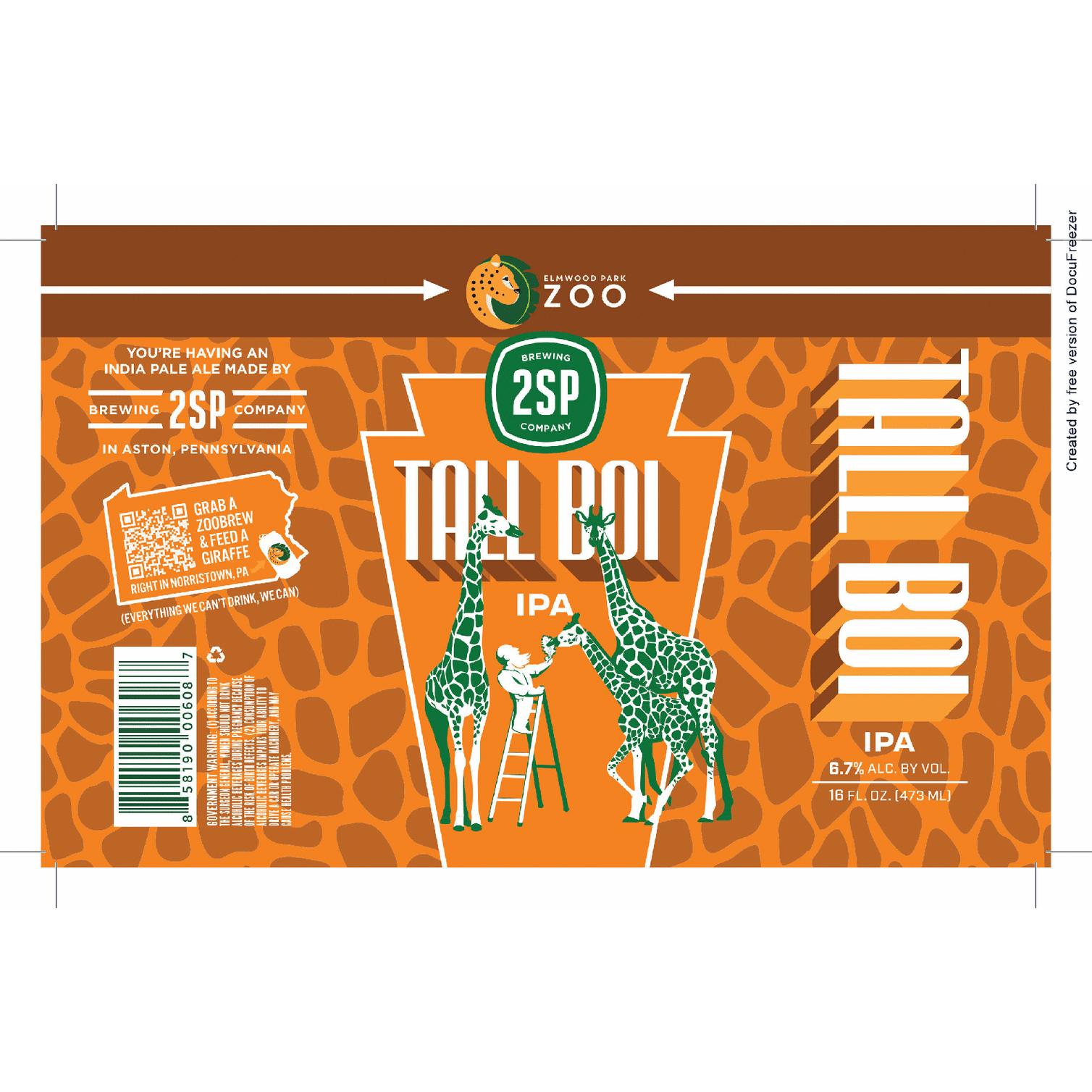 2SP Tall Boi IPA
