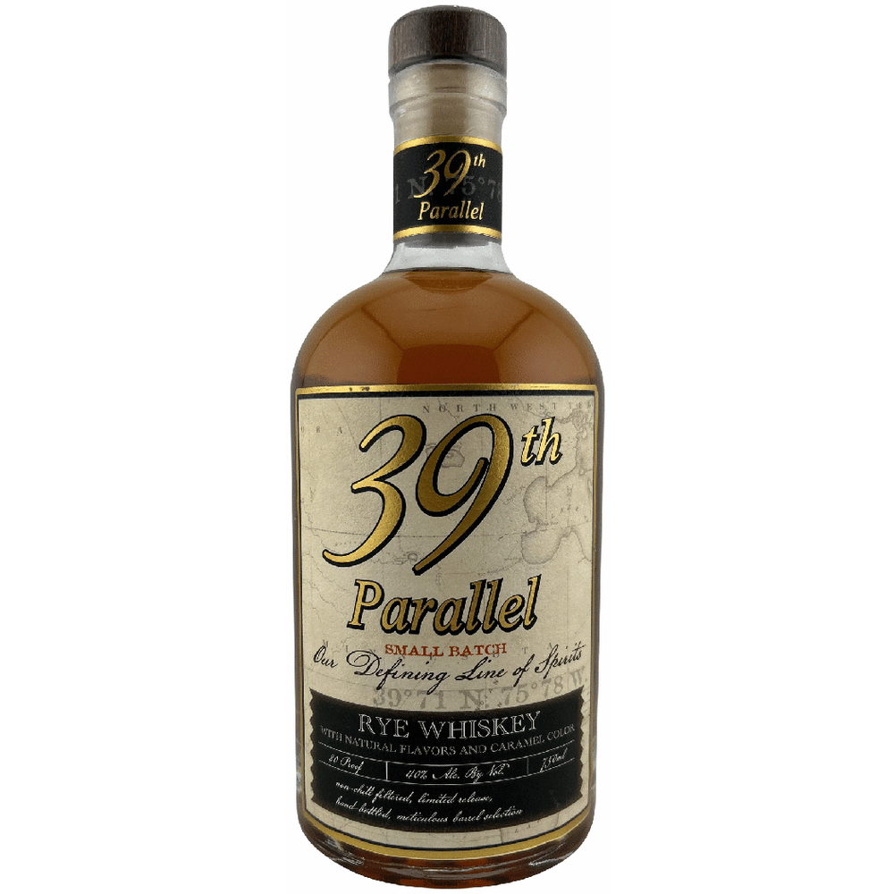 39th Paralllel Rye Whiskey