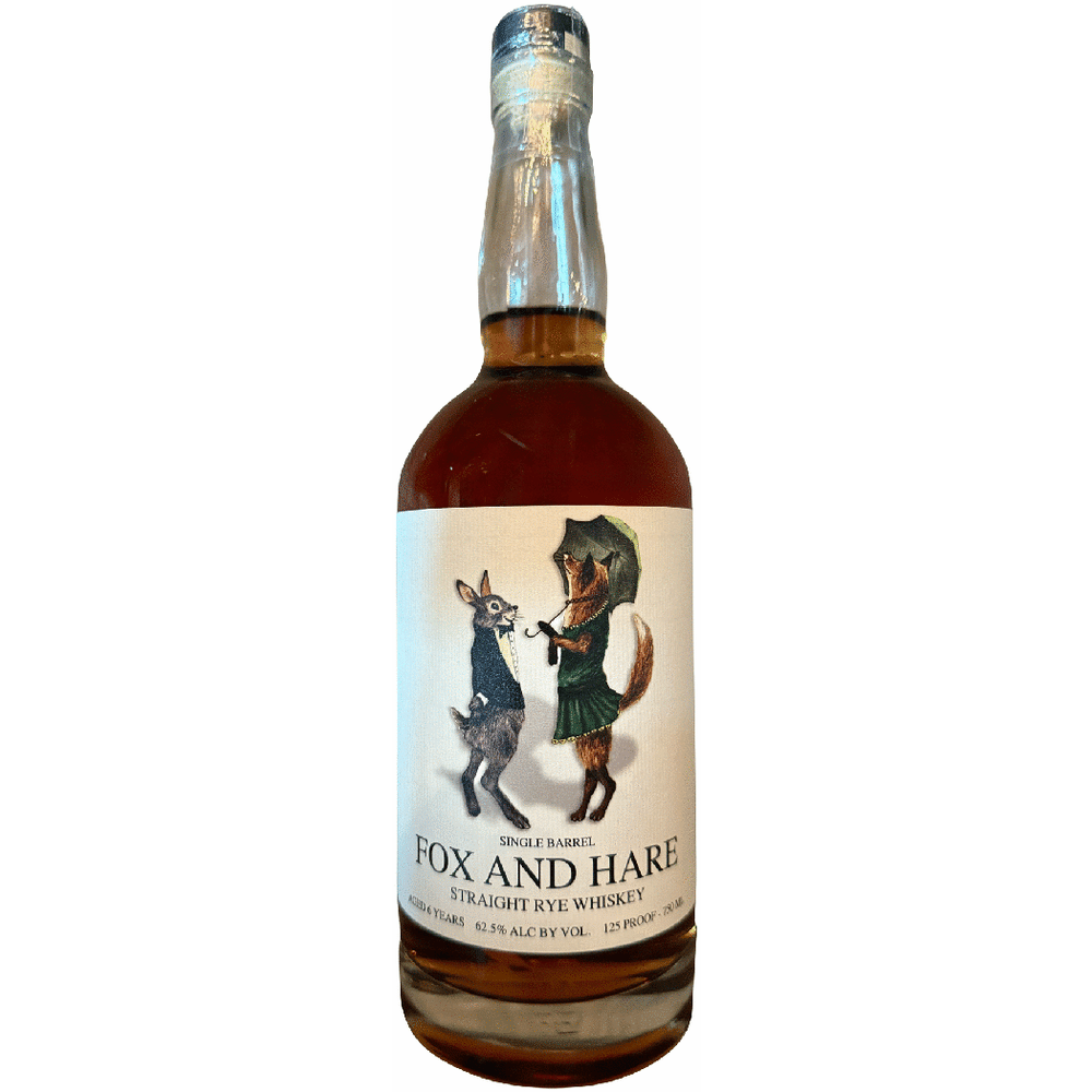 Taconic Fox and Hare Single Barrel Straight Rye Whiskey