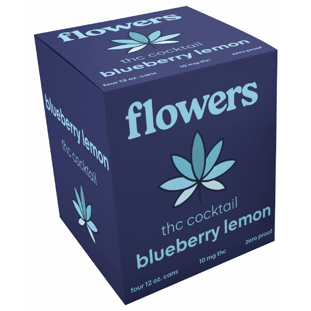 Flowers THC 10mg Blueberry Lemon