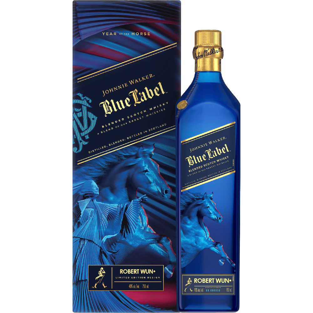 Johnnie Walker Blue Year of the Horse Blended Scotch | Total Wine