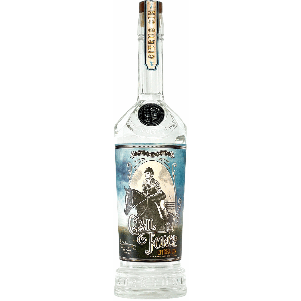 Two James Gail Force Citrus Gin
