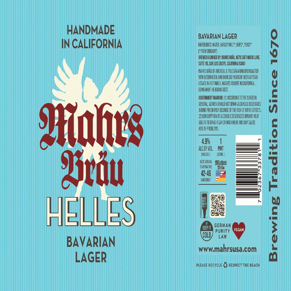 Mahr's Brau Helles Bavarian Lager