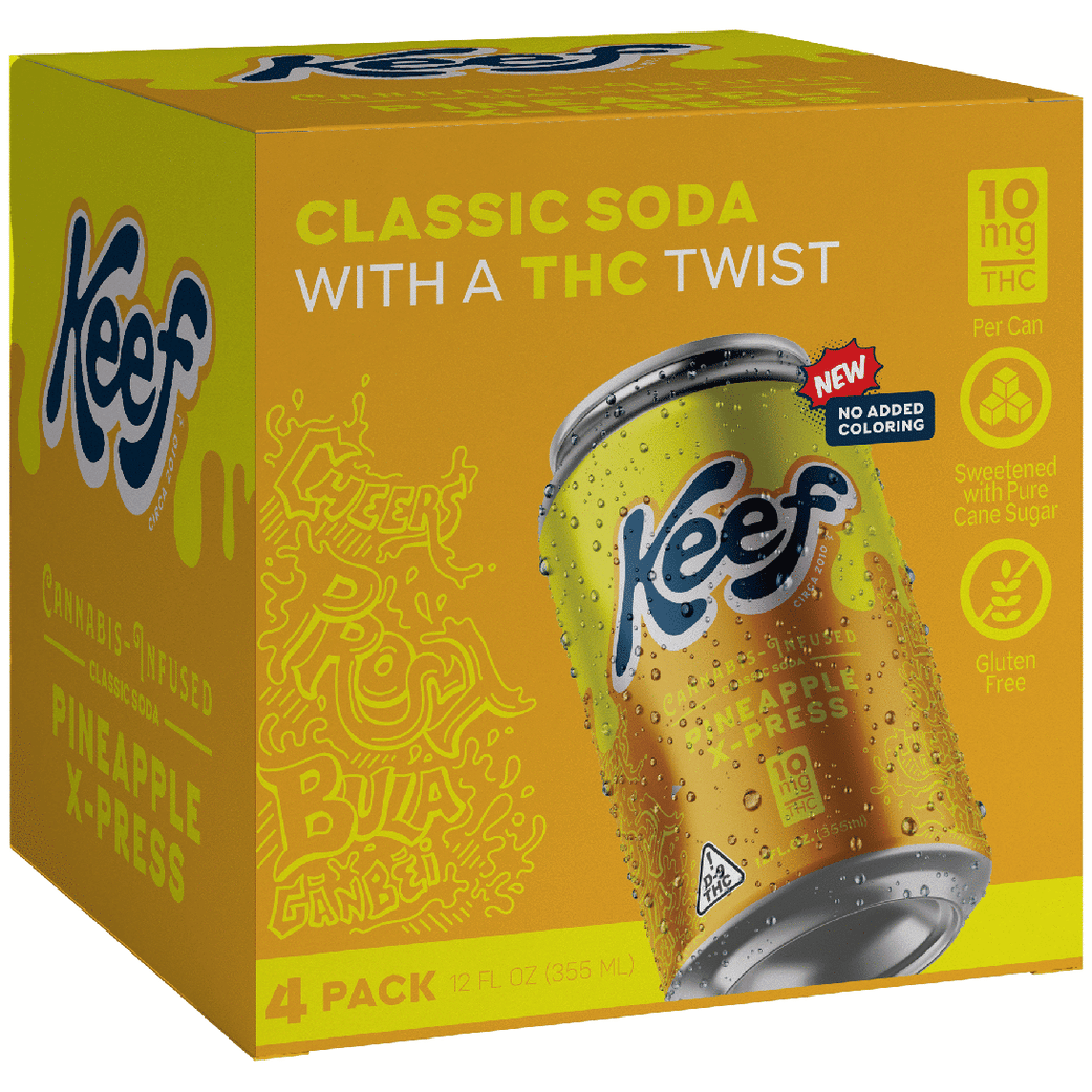 Keef THC 10mg Pineapple X-Press FL