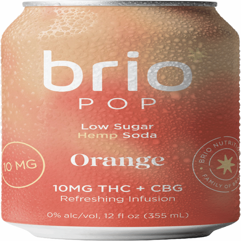 Brio Pop THC 10mg Orange