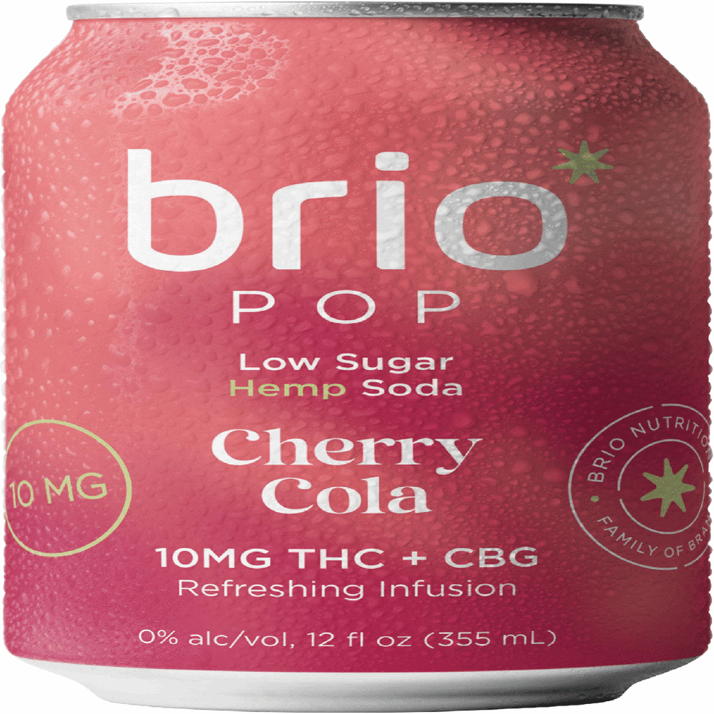 Brio Pop THC 10mg Cherry Cola