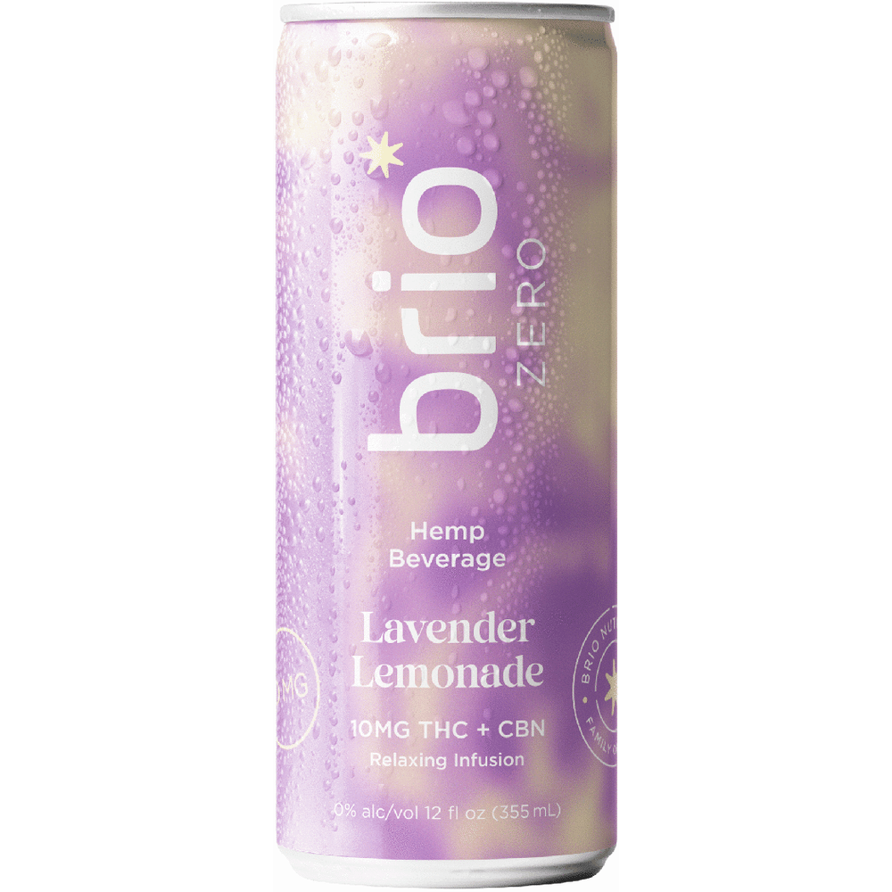 Brio Zero THC 10mg Lavender Lemonade