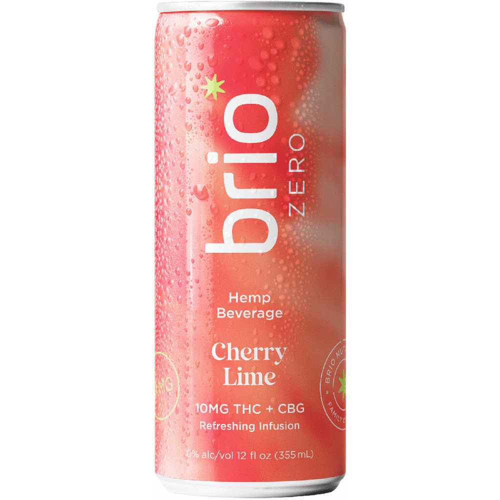 Brio Zero THC 10mg Cherry Lime
