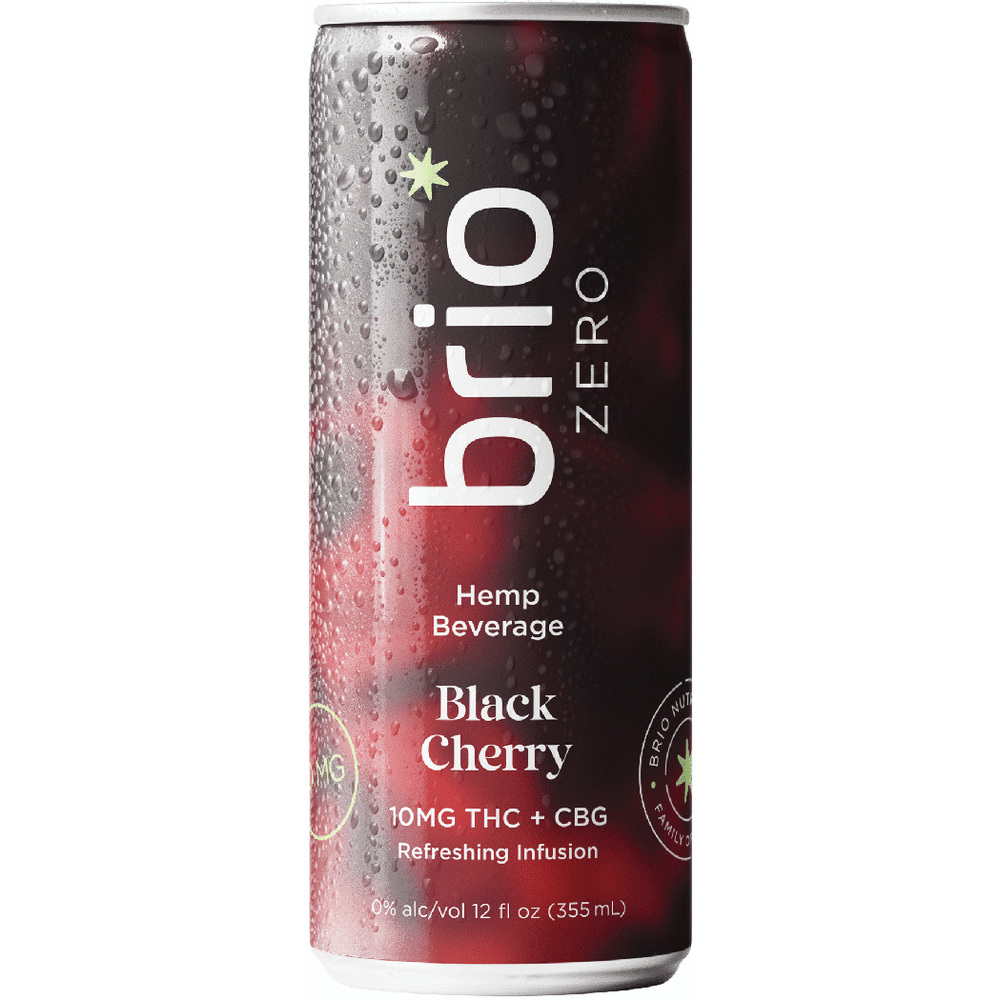 Brio Zero THC 10mg Black Cherry