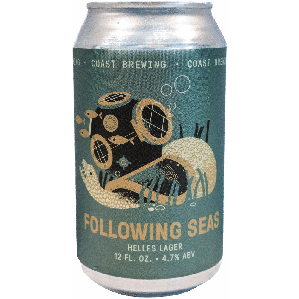 COAST Following Seas Helles Lager