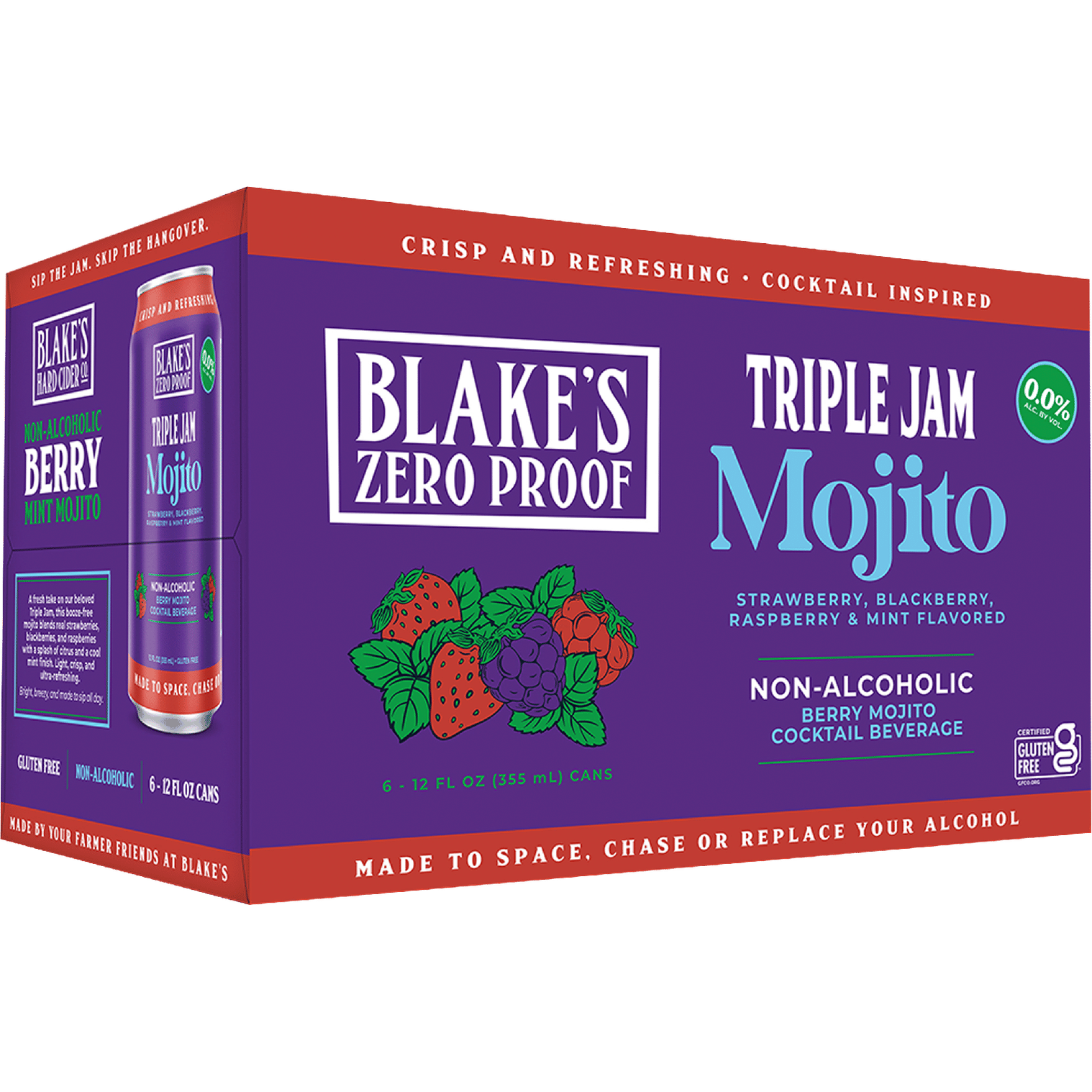 Blake's Non-Alcoholic Triple Jam Mojito