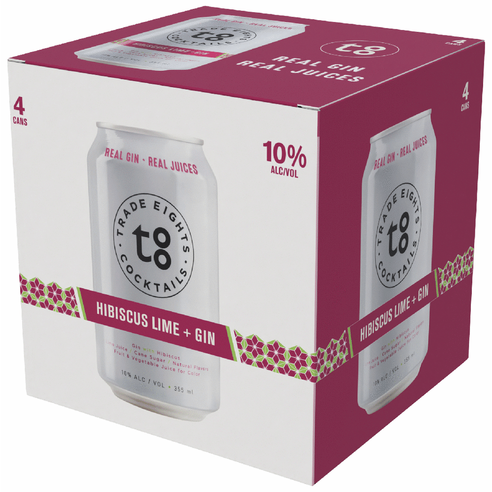 Trade Eights Hibiscus Lime Gin