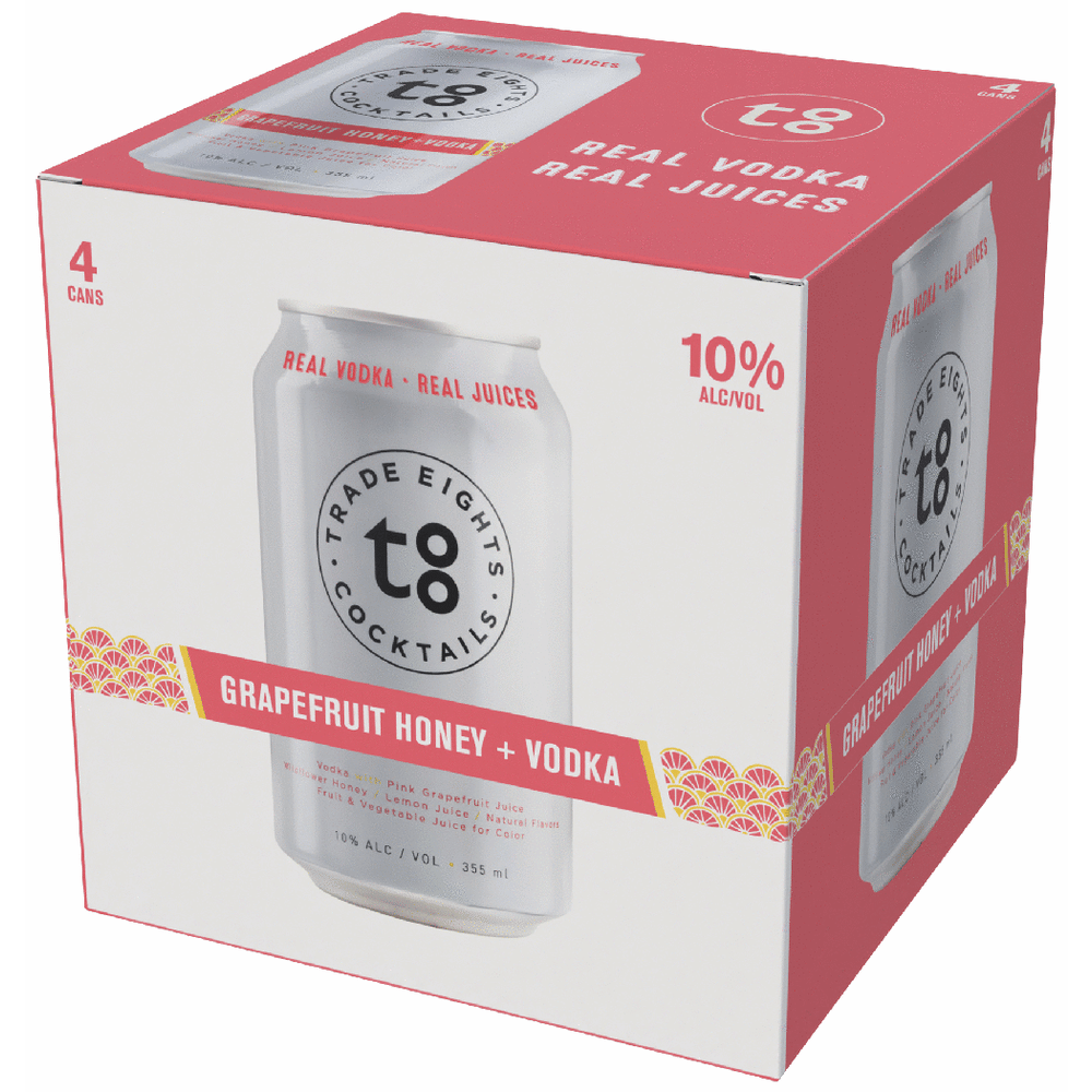 Trade Eights Grapefruit Honey Vodka