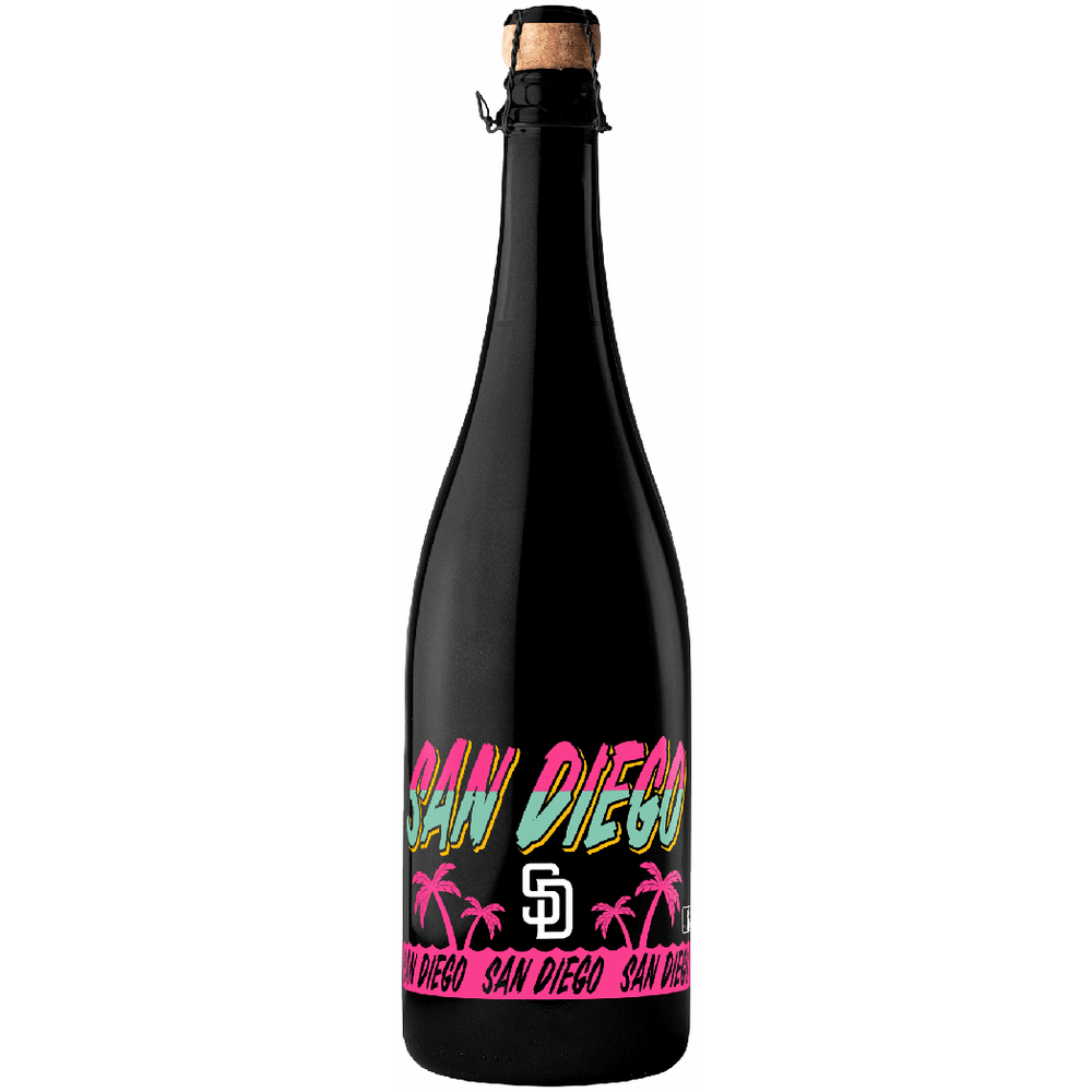 San Diego Padres City Connect Black Bubbly