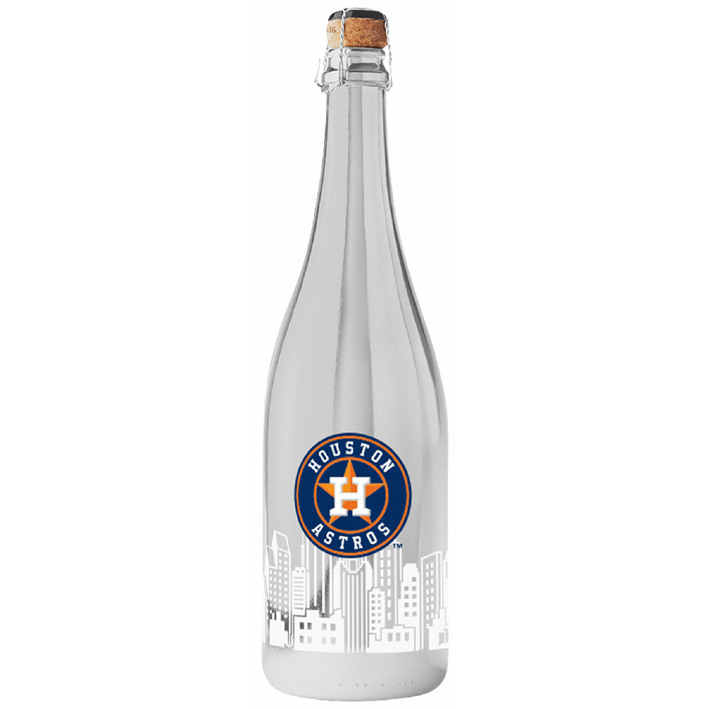 Houston Astros Skyline Series Silver Bubbly