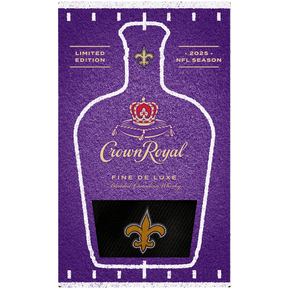 Crown Royal Deluxe with New Orleans Saints Football Bag | Total