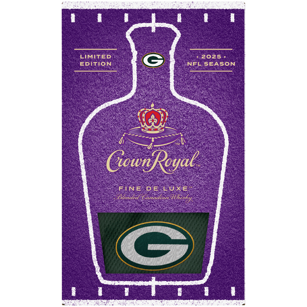 Crown Royal Deluxe with Green Bay Packers Football Bag