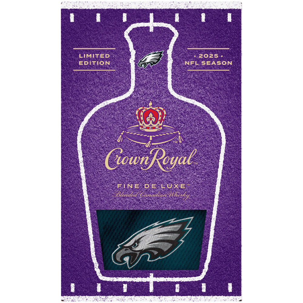 Crown Royal Deluxe with Philadelphia Eagles Football Bag | Total
