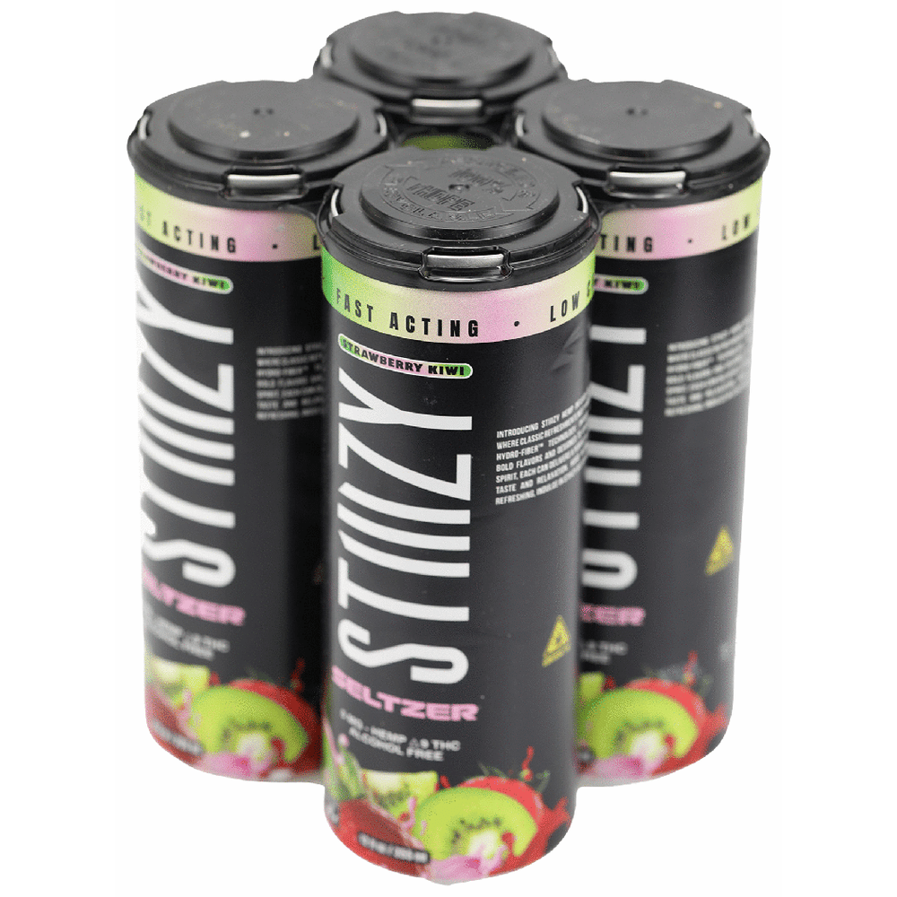 STIIIZY THC 5mg Strawberry Kiwi Seltzer