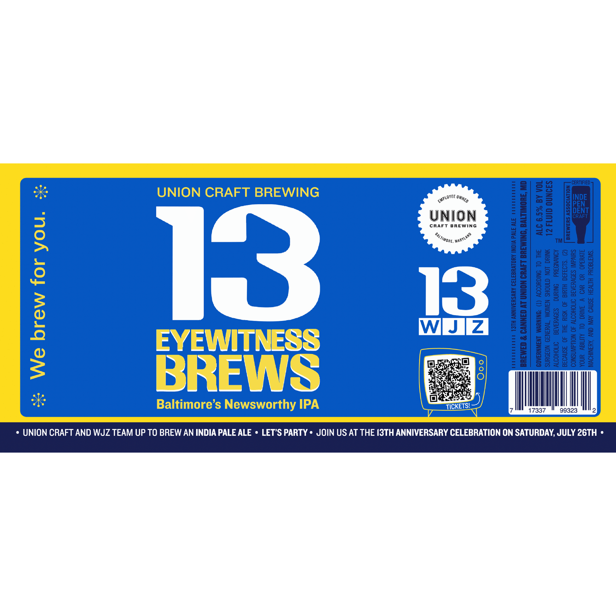 Union Eye Witness Brews