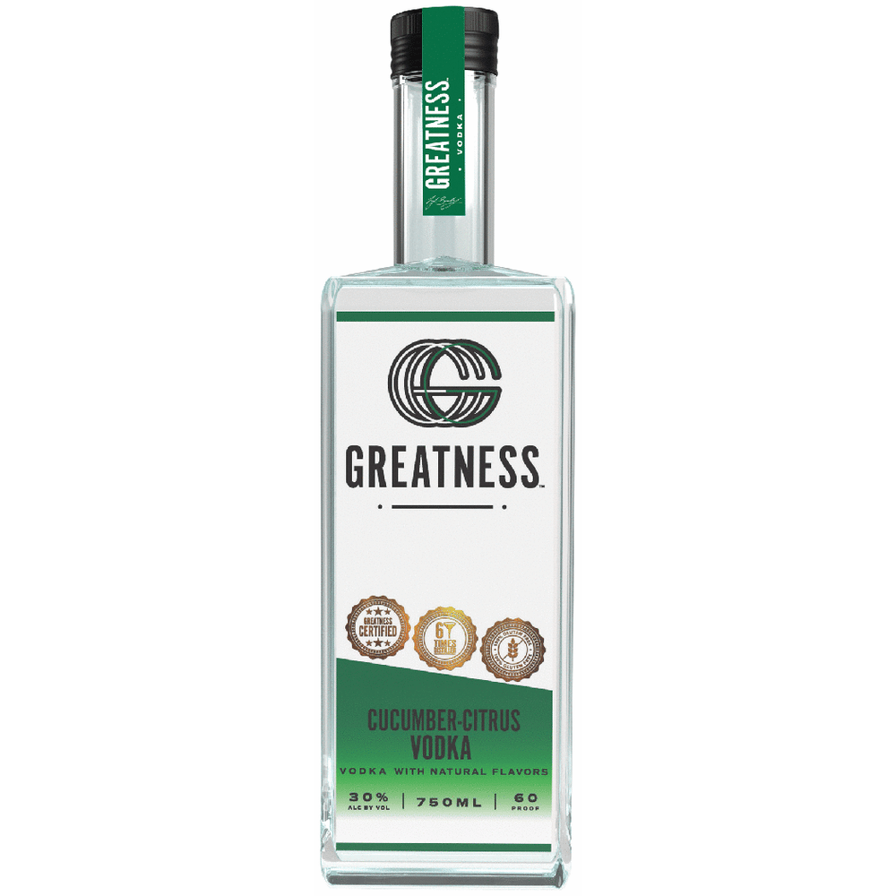 Greatness Cucumber Citrus Vodka