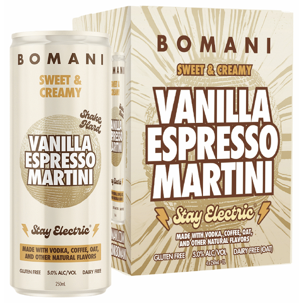 Bomani Vanilla Espresso Martini