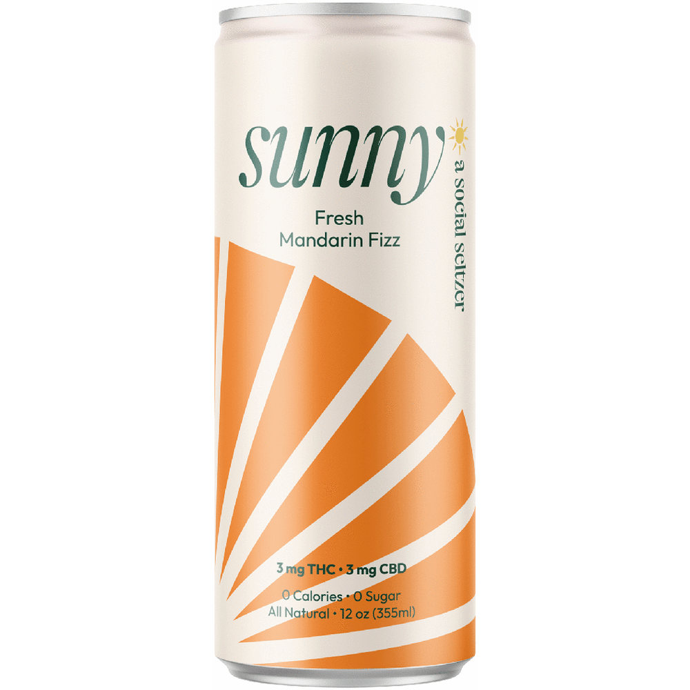 Sunny THC 3mg Fresh Mandarin Fizz