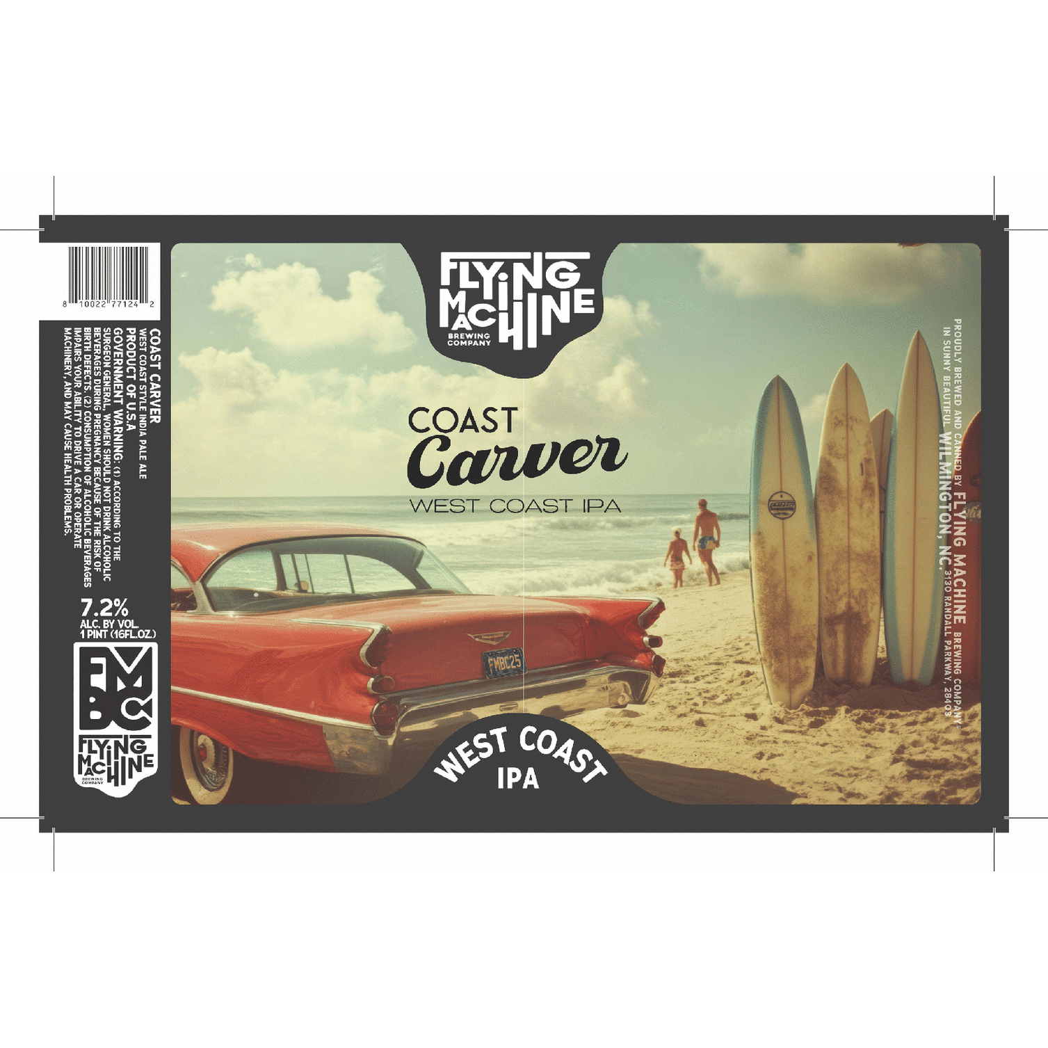 Flying Machine Coast Carver West Coast IPA
