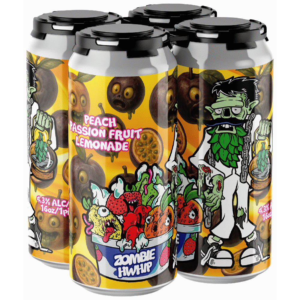 Beer Zombies Zombie Hwhip Peach Passion Fruit Lemonade