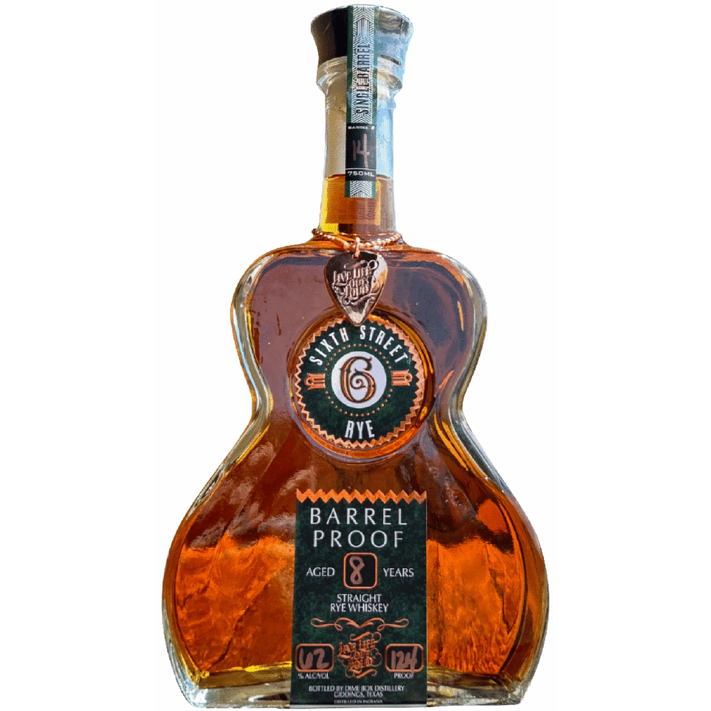 Sixth Street 8Yr Barrel Proof Rye Whiskey