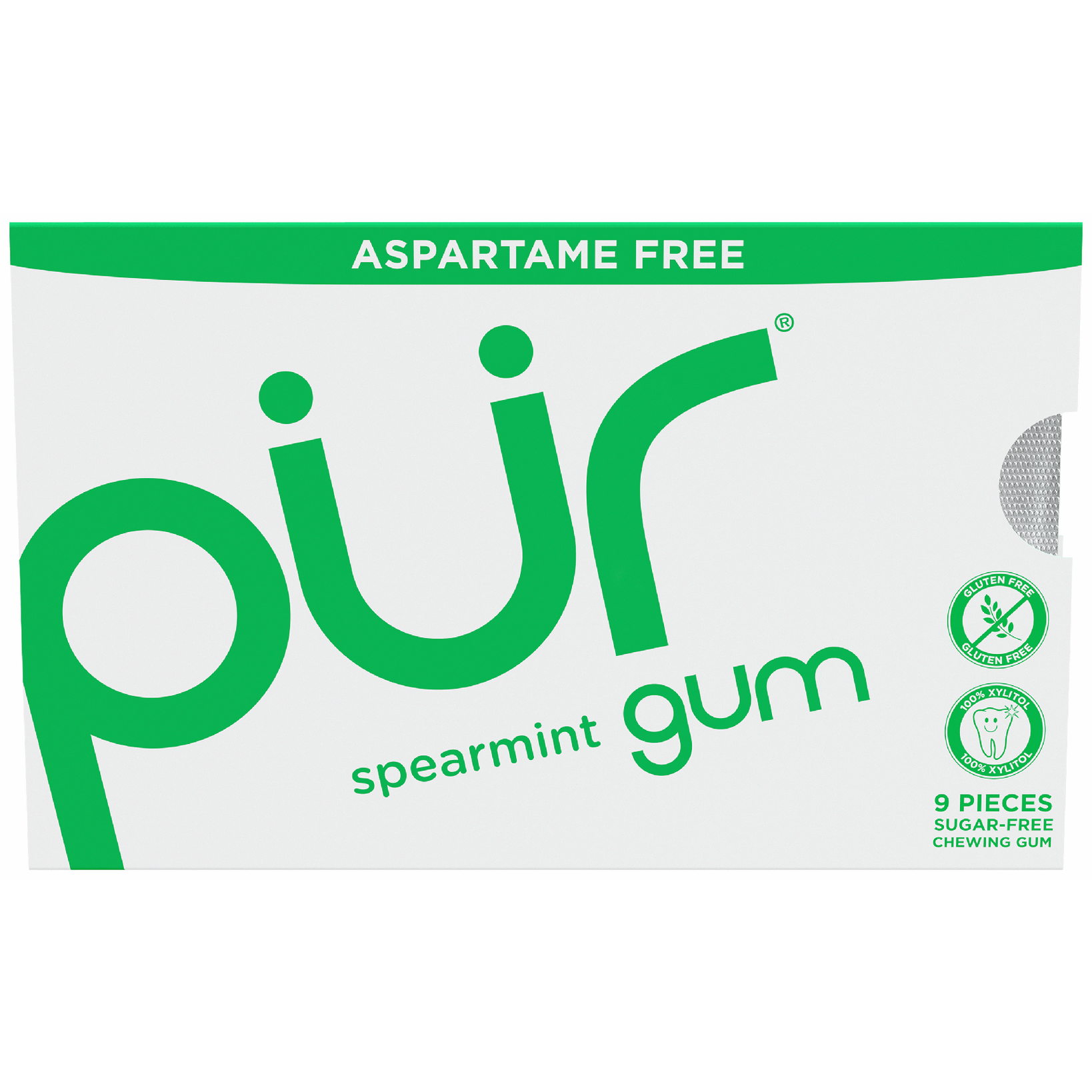 Pur Gum Spearmint 9pc