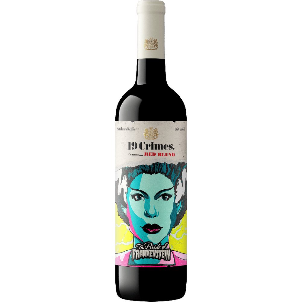 19 Crimes The Bride of Frankenstein Red Blend