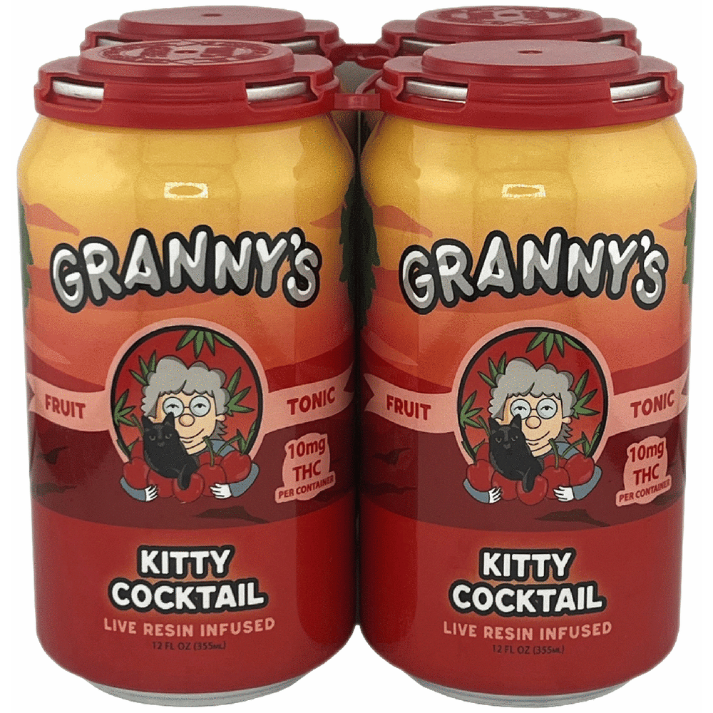 Granny's Kitty Cocktail THC 10mg Fruit Tonic