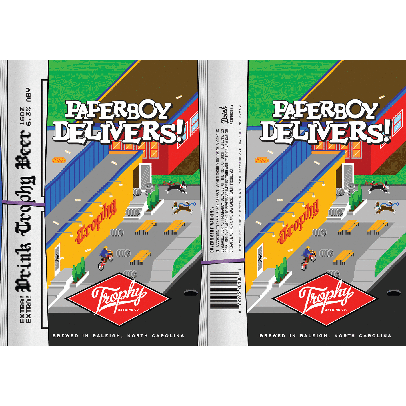 Trophy Paperboy Delivers