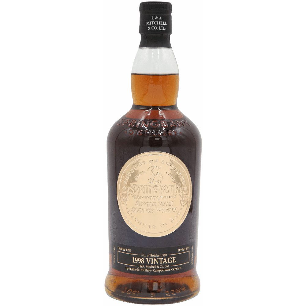 Springbank 1998 Vintage Single Malt Scotch | Total Wine & More