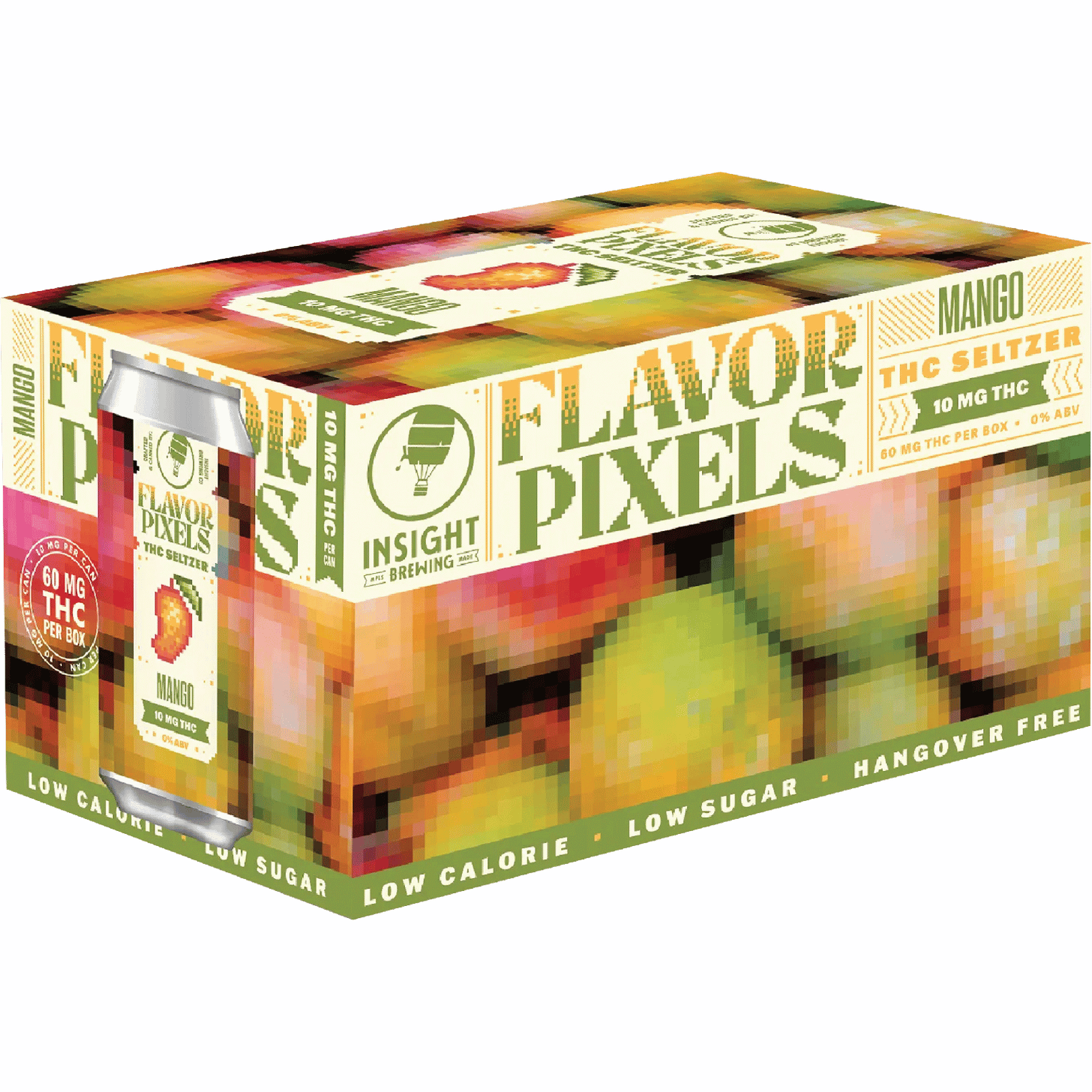 Flavor Pixels THC 10mg Mango