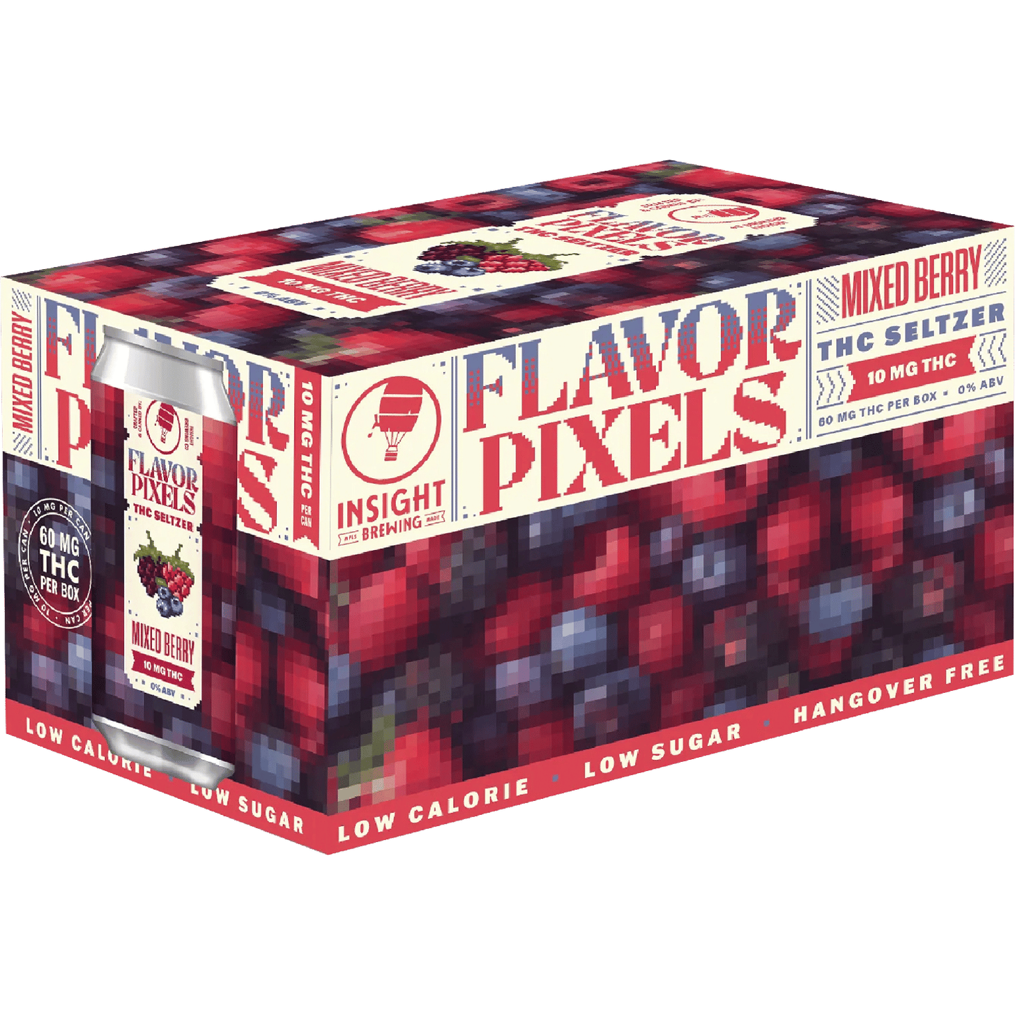Flavor Pixels THC 10mg Mixed Berry