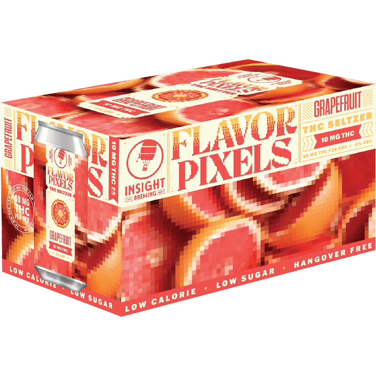 Flavor Pixels THC 10mg Grapefruit